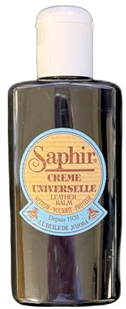 Crème universelle nettoie nourrit ravive cuirs noirs