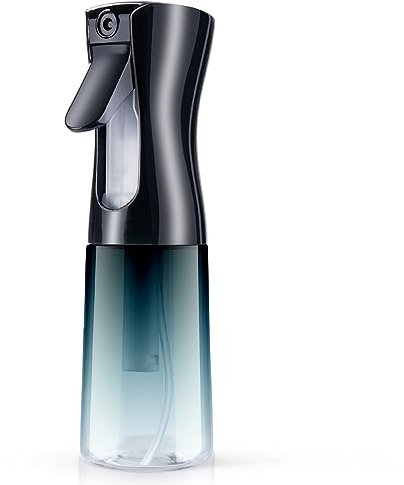 URAQT Bottiglia Spray Capelli, 200ML Bottigliette Spray Flacone Spray Continuo Fine, Spray Bottle Spruzzino Capelli Riutilizzabile Strumento Capelli, per Barbiere, Piante, Fiori(Blu Sfumato)