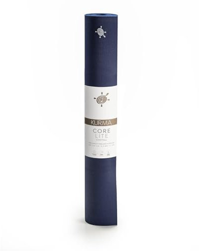 Yogamatte KURMA Core Lite 4,2 mm Farbe: Nightfall (blau), Größe: L 185 cm x B 66 cm x H 0,42 cm