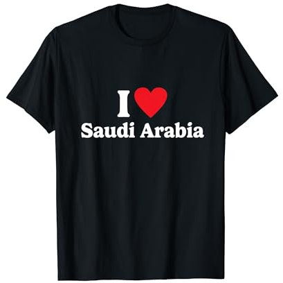 I love Saudi Arabia T-Shirt