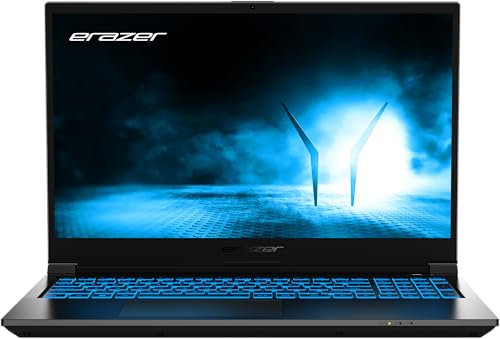 ERAZER Gaming Crawler E30 - 15.6 FHD. Intel Core i5-12450H. NVIDIA RTX 2050. 16GB RAM. 512GB SSD. Windows 11 Home Plus.Gris. Teclado QWERTY. MD62635. Portátil Gaming, Incluye Programa de Fiabilidad