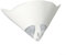 HomeVortex 50 PCS Fine Paint Paper Strainers, White Filter Paper 190 Mu Filter Cone Cup Fine Funnel Paper Purifying Cup, For DIY Mesh Paint Purifying Cup