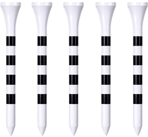 Zivisk Bamboo Golf Tees 83mm 70mm 54mm 38mm Available Bag of 100, Strong Sustainable Biodegradable