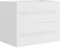 vidaXL Armario para Lavabo Lavamanos Inodoro Aseo Lavadero Muebles Mobiliario Almacenamiento Estante Robusto Estable Madera Contrachapada Blanco