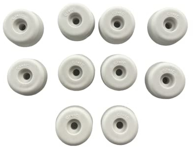 Butée élastomère blanc diamètre 25 mm