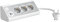revolt Ecksteckdose: 3-fach-Steckdose mit LED-Nachtlicht, 1x USB A QC, 1x USB C PD, weiß (Steckdosenleiste Ecke, Steckdosenleiste, Überspannungsschutz)