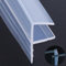2 m F/U/h Form Glasdichtung Streifen Bad Dusche Tür Fenster Silikon Dichtungsstreifen Wasserdicht Wetterleiste für 6/8/10/12 mm Glas #40-F Form, 12 mm
