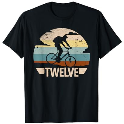 12 Jahre Radfahrer Teenager 12. Geburtstag Jungen Rad T-Shirt