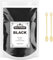 Epoxy Resin Colour Mica Powder, 120g Epoxy Resin Pigment Powder Suitable for Soap Paint, Cosmetics, Lip Gloss, Eyeshadow, Bath Bomb, Candle, Resin Powder Paint (Black)