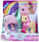 Simba 104342647 Petite Famille de Licornes, 2 Chevaux, floqués, avec Peigne et 2 Pinces à Cheveux, 10-14 cm, à partir de 3 Ans, Rose, Orange Clair