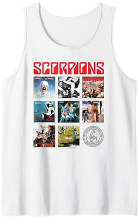 Pochettes d’album Scorpions Remastered - Hard Rock Band Débardeur