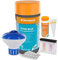 Steinbach | Poolpflege Total Blue Starter-Set | inkl. 50er Teststreifen Kit, Dosierschwimmer & Testkit für pH-Wert/Chlor | ideal zur Wasserkontrolle | Poolwasser sauber und kristallklar