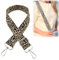 Forbabe Leopard Breiter Taschengurt Verstellbarer 3.8cm Schultergurt, Taschen Gurte zum Wechseln Längenverstellbarer Schultergurt für Tasche Damen, Taschengurte Umhängetasche für Mädchen DIY Zubehör