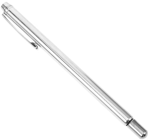 TOYANDONA Baguette de Sourcier Robuste en Laiton Argenté, Portable et Solide, Divination de L'eau en Milieu Urbain ou Paysages Naturels