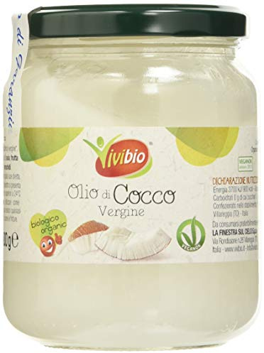 Vivibio, Olio di cocco vergine bio, 300ml