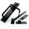 Infinity Decor Suffolk - Set di chiavistello per cancello in ferro epossidico resistente, ideale per cancelli da giardino, garage e capannoni in legno, colore: Nero