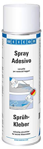 WEICON Spray Adesivo 500 ml colla versatile per materiali leggeri