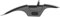 Mudhugger Shorty Evo Bolted Front Mountain Bike Mudguard - Black, 26-29/Fender Trail MTB Cycle Mud Flap Cycling Accessories XC FR 650b Water Rain Splash Muck Shield Guard Protect Face Fork Fit Board