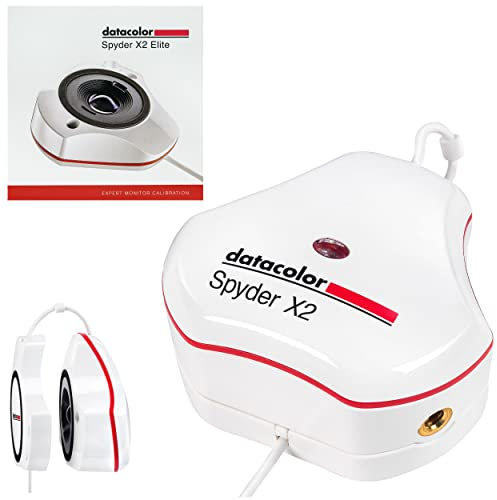 datacolor Spyder X2 Elite: Monitor Colour Calibrator for Photographic, Video and Digital Design Work. Ensures colour accuracy and consistency for monitors
