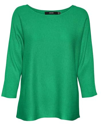 VERO Moda Female Knitted Jumper VMNORA Jumper, Bright Green, M