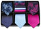 HISDERN Krawatten Herren Los 5 Stuck krawatte und Einstecktuch Klassisch Elegante Hochzeit Seidenkrawatte Set Taschentuch für Männer mit Geschenkbox