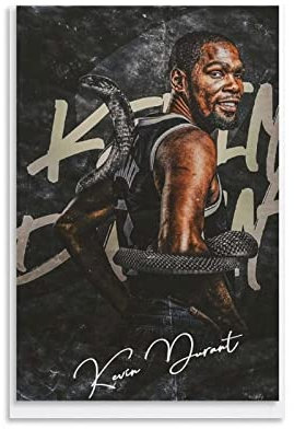RIDAEX Poster und Drucke 60 * 90cm Senza Cornice Kevin Durant Poster Canvas Wall Art Immagini per Camera da letto Wall Art Regali Decor