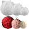 Junhui 3pcs Molde de Silicona de Rosa, 3D Molde Silicona Velas Flor, Moldes de Fundición de Velas para Manualidades, Velas Perfumadas, Jabones, Aromaterapia