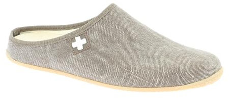 Living Kitzbühel - Cotton - Schweizer Kreuz - Pantoffeln (42 EU Wood)