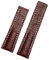 SOMKB Uhrenarmband aus echtem Leder für Breitling-Uhrenarmband, Rindslederarmband mit Faltschließe, 22 mm, 24 mm, 24 mm, Achat