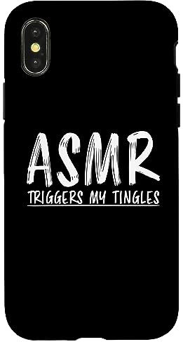Hülle für iPhone X/XS ASMR Triggers My Tingles ASMR