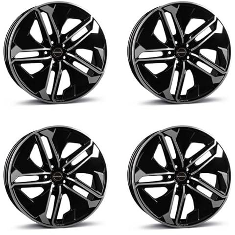 4x Borbet Felgen Alufelgen TX 9x20 ET35 5x120 black polished glossy kompatibel mit BMW 3er 4er X3 X4 X5