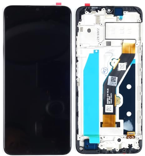 tradebit Original LCD-Display und Touchscreen, Ersatzbildschirm für Infinix Hot 30i X669 X669C X669D IPS Rahmen REF, Ersatzteile für Smartphone