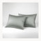 Seralino Lyocell Kissenbezug 40x80 Grün (2er Set)| 100% Eukalyptus Kopfkissenbezug 40x80 (Tencel)| weiche hochwertige Kissenhülle | Reißverschluss | Oeko-Tex | Atmungsaktiv | Allergiker Kissenbezüge