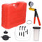 CTIRCHIU Bomba de Vacío Manual para Pruebas Ventilación Kit Profesional de Herramienta de Sangrado de Fluido y Comprobador de Presión