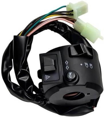 Interruptor Para Moto Manillar Eléctrico Compatible Con Yamaha Para MT15 Para R3 Interruptor De Apagado Del Motor De Señal De Giro Arranque De Bocina Conmutador Manillar