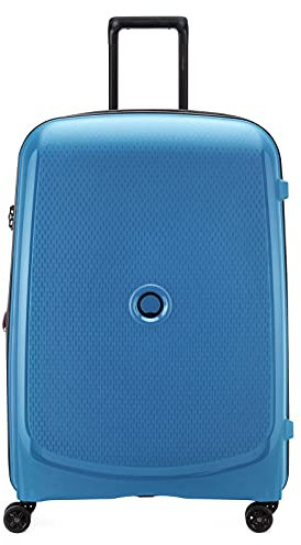 DELSEY PARIS - Belmont Plus - Ausziehbarer großer starrer Koffer - 82x52x37 cm - 132 Liter - XL - Zinkblau