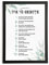 Aus Gnade Poster Die 10 Gebote · Bibelvers Deutsch · ohne Bilderrahmen (A3)