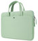 jooeer 14 Inch Laptop Sleeve Waterproof Padded Case for MacBook Pro M2/M1 A2779 A2442 2023-2021 Chromebook Notebook 14, Protective Puffy Cover Slim Carrying Bag with Handle Pocket, Green