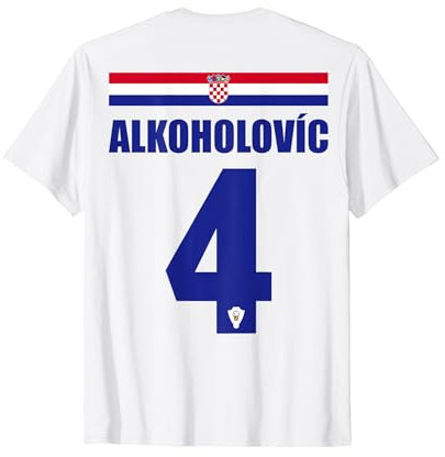 Kroatien Sauf-trikot Party Trikot T-Shirt