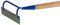 18 cm Wide Hoe Swan Neck Cultivator - Heavy-Duty Solid Steel Dutch Hoe with 120 cm Wooden Handle - Ideal for Digging, Weeding & Soil Cultivation - Rust-Resistant Gardening & Landscaping Tool