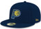 New Era NBA 59FIFTY Team Color Authentic Collection Fitted On Field Game Cap Hat, Indiana Pacers, 7.625