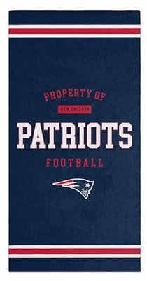 Foco New England Patriots NFL 2024 Strandtuch Badetuch Handtuch Blau - One-Size