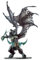 ENFILY für World of Warcraft DC Dämonenform der 5. Generation Illidan, handgefertigtes PVC-Anime-Manga-Charaktermodell, Statue, Figur, Sammlerstücke, Dekorationen, Geschenke