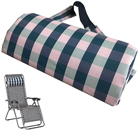 Qutalmi Liegestuhl Kissen, Nackenkissen Für Gartenstühle, Nackenkissen Kopfkissen, Wasserabweisend Mit Gummizug Liegen Auflagen Kissen, Sonnenliegen Stuhlauflage, Outdoor KopfstüTze