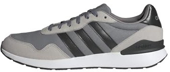 adidas Uomo Run 60S 4.0 Shoes, Grey Three Core Black Grey Two, 42 EU