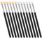 12 Stück Lidschatten Pinsel Doppelseitige Pinsel Aus Schwamm Lidschattenstifte Aus Schaumstoff Schwamm Augen Make up Werkzeuge Professionelles Applikatorwerkzeug für Frauen
