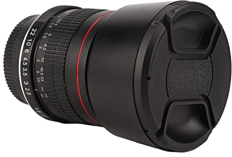 Qukaim Obiettivo con messa a fuoco manuale full frame da 85 mm, F1.8, attacco AI per Nikon D850 D810 D780 D500 D7500 D7200, fotografia Accory, obiettivo ad alte prestazioni