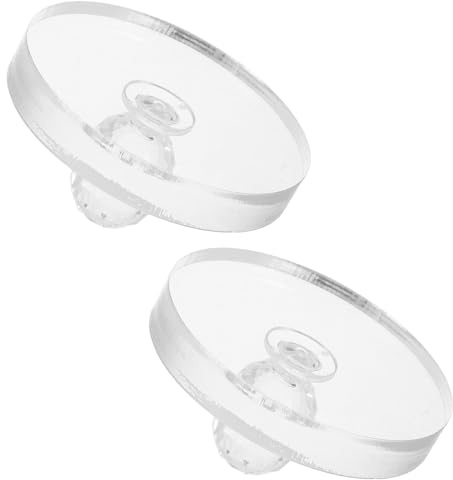Toyvian Lidschatten Presswerkzeug 2 Stück aus Kunststoff Wiederverwendbar Vielseitig Kompatibel für Make Up Tasche und Kosmetikpflege
