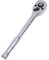 KATSU Cricchetto Reversibile 1/4, Manico per Chiave a Bussola a Sgancio Rapido a 72 Denti, Cromo Vanadio Lucidato a Specchio, Riparazione Auto Garage Meccanico Strumento, 160mm 421908