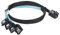 Twozoh - Cavo interno HD Mini SAS SFF-8643 da host a 4 SATA 7pin Target Hard Disk 6 Gbps Data Server Raid Cable, SFF-8643 per controller 4 Sata Collegare al disco rigido 1M